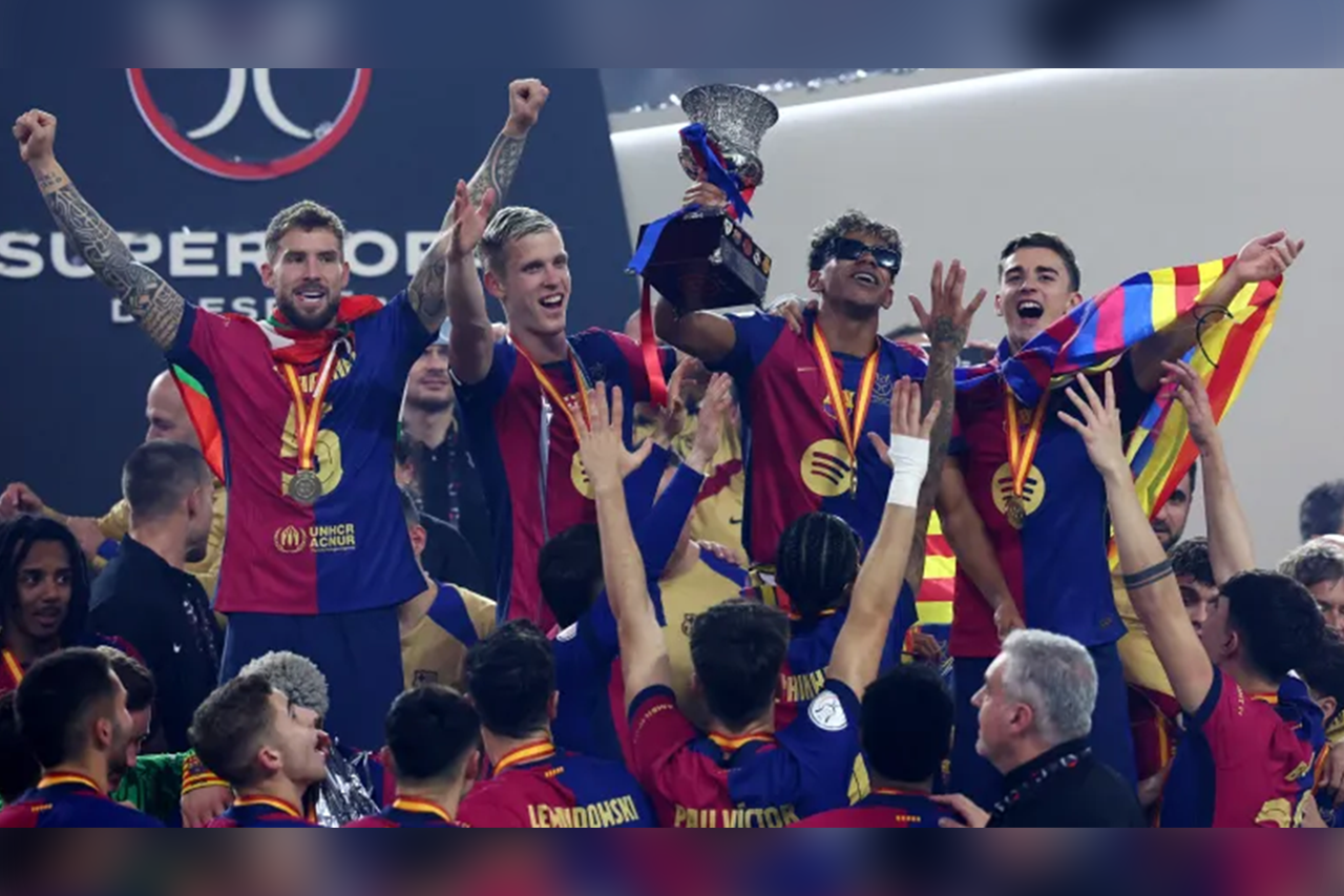 FC Barcelona: ititaye kubayica intege ko yakennye, yongeye kunyagira ikipe ya Real madrid umuba w’ibitego iyitwara igikombe kiruta ibindi muri Esipanye.